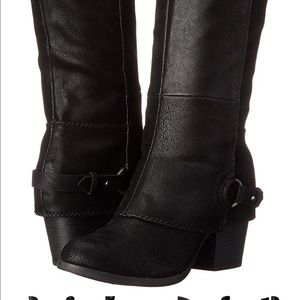 Fergalicious Lexy Taupe Knee High Boot